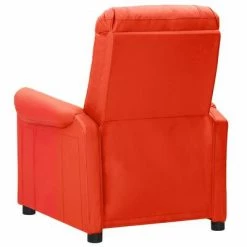 VidaXL Fauteuil inclinable électrique Rouge Similicuir -Fauteuils Soldes image 5 3098573