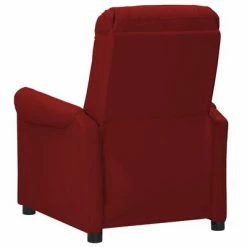 VidaXL Fauteuil inclinable électrique Rouge bordeaux Similicuir -Fauteuils Soldes image 5 3098574