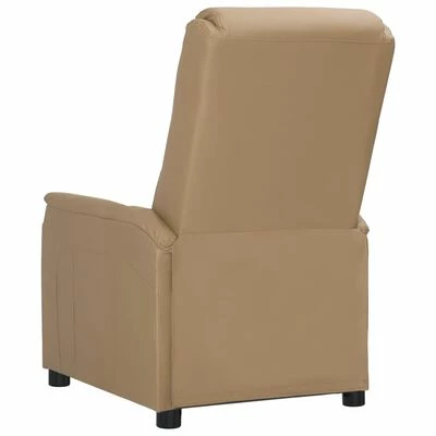 VidaXL Fauteuil inclinable électrique Cappuccino Similicuir 7 VidaXL Fauteuil inclinable électrique Cappuccino Similicuir – Image 5