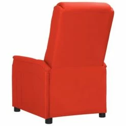 VidaXL Fauteuil inclinable électrique Rouge Similicuir 12 VidaXL Fauteuil inclinable électrique Rouge Similicuir -Fauteuils Soldes image 5 3098601