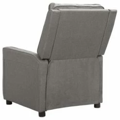 VidaXL Fauteuil inclinable électrique Gris clair Tissu -Fauteuils Soldes image 5 3098610