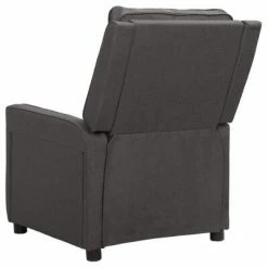 VidaXL Fauteuil inclinable électrique Gris foncé Tissu -Fauteuils Soldes image 5 3098611