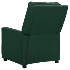 VidaXL Fauteuil inclinable électrique Vert foncé Tissu -Fauteuils Soldes image 5 3098616