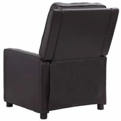VidaXL Fauteuil de massage inclinable électrique Noir Similicuir -Fauteuils Soldes image 5 3098636