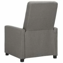 VidaXL Fauteuil inclinable électrique Gris clair Tissu -Fauteuils Soldes image 5 3098638