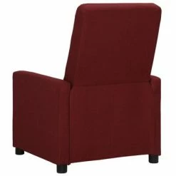 VidaXL Fauteuil inclinable électrique Rouge bordeaux Tissu -Fauteuils Soldes image 5 3098641