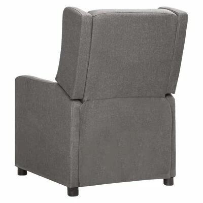 VidaXL Fauteuil inclinable électrique Gris clair Tissu 7 VidaXL Fauteuil inclinable électrique Gris clair Tissu – Image 5