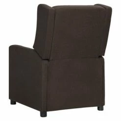 VidaXL Fauteuil inclinable électrique Marron foncé Tissu -Fauteuils Soldes image 5 3098726