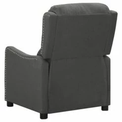 VidaXL Fauteuil inclinable électrique Gris foncé Tissu 12 VidaXL Fauteuil inclinable électrique Gris foncé Tissu -Fauteuils Soldes image 5 3098746
