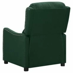 VidaXL Fauteuil inclinable électrique Vert foncé Tissu -Fauteuils Soldes image 5 3098751