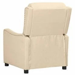 VidaXL Fauteuil inclinable électrique Crème Tissu 12 VidaXL Fauteuil inclinable électrique Crème Tissu -Fauteuils Soldes image 5 3098754