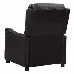 VidaXL Fauteuil de massage inclinable électrique Noir Similicuir -Fauteuils Soldes image 5 3098771