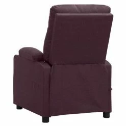 VidaXL Fauteuil inclinable électrique Violet Tissu -Fauteuils Soldes image 5 3098846