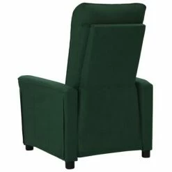 VidaXL Fauteuil inclinable électrique Vert foncé Tissu -Fauteuils Soldes image 5 3098883