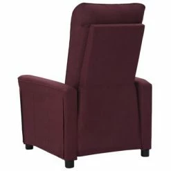 VidaXL Fauteuil inclinable électrique Violet Tissu -Fauteuils Soldes image 5 3098884