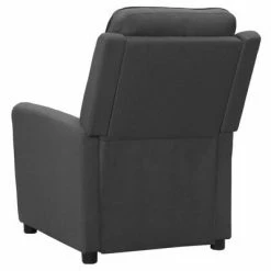 VidaXL Fauteuil inclinable électrique Gris foncé Tissu -Fauteuils Soldes image 5 3098902