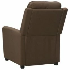 VidaXL Fauteuil inclinable électrique Marron Tissu -Fauteuils Soldes image 5 3098905