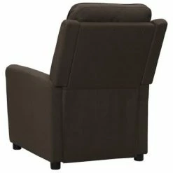 VidaXL Fauteuil inclinable électrique Marron foncé Tissu -Fauteuils Soldes image 5 3098906