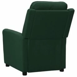 VidaXL Fauteuil inclinable électrique Vert foncé Tissu -Fauteuils Soldes image 5 3098907