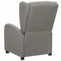 VidaXL Fauteuil inclinable électrique Gris clair Tissu -Fauteuils Soldes image 5 3098925