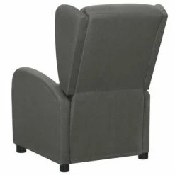 VidaXL Fauteuil inclinable électrique Gris foncé Tissu -Fauteuils Soldes image 5 3098926