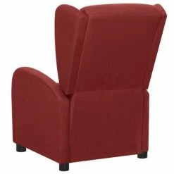 VidaXL Fauteuil inclinable électrique Bordeaux Tissu 12 VidaXL Fauteuil inclinable électrique Bordeaux Tissu -Fauteuils Soldes image 5 3098928