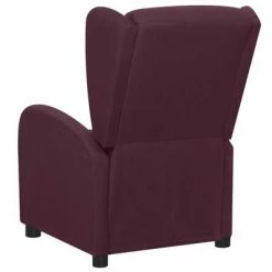 VidaXL Fauteuil inclinable électrique Violet Tissu -Fauteuils Soldes image 5 3098932