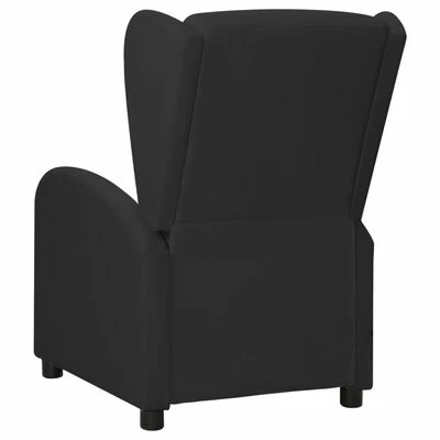 VidaXL Fauteuil inclinable électrique à oreilles Noir Similicuir 7 VidaXL Fauteuil inclinable électrique à oreilles Noir Similicuir – Image 5