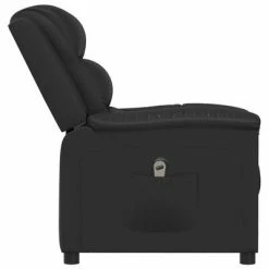 VidaXL Fauteuil inclinable électrique Noir Similicuir -Fauteuils Soldes image 5 3098987