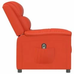 VidaXL Fauteuil inclinable électrique Rouge Similicuir 12 VidaXL Fauteuil inclinable électrique Rouge Similicuir -Fauteuils Soldes image 5 3098992