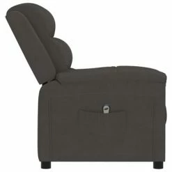VidaXL Fauteuil inclinable électrique Gris foncé Velours 12 VidaXL Fauteuil inclinable électrique Gris foncé Velours -Fauteuils Soldes image 5 3099002