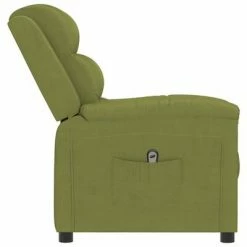 VidaXL Fauteuil inclinable électrique Vert clair Velours -Fauteuils Soldes image 5 3099004