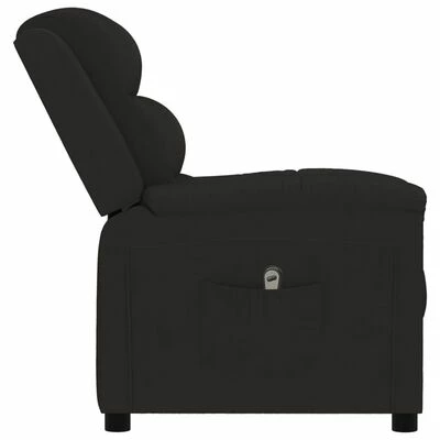 VidaXL Fauteuil inclinable électrique Noir Velours 7 VidaXL Fauteuil inclinable électrique Noir Velours – Image 5