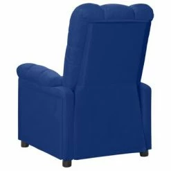VidaXL Fauteuil inclinable électrique Bleu Tissu -Fauteuils Soldes image 5 3100336