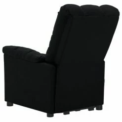 VidaXL Fauteuil inclinable Noir Tissu -Fauteuils Soldes image 5 3100342