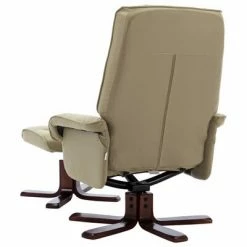 VidaXL Fauteuil inclinable avec repose-pied Cappuccino Similicuir -Fauteuils Soldes image 5 320123