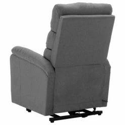 VidaXL Fauteuil inclinable Gris clair Tissu -Fauteuils Soldes image 5 321236