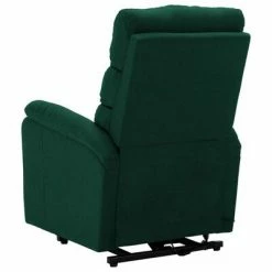 VidaXL Fauteuil inclinable Vert foncé Tissu -Fauteuils Soldes image 5 321242