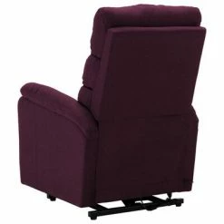 VidaXL Fauteuil inclinable Violet Tissu -Fauteuils Soldes image 5 321243