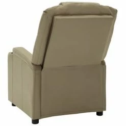 VidaXL Fauteuil inclinable Cappuccino Similicuir -Fauteuils Soldes image 5 321310