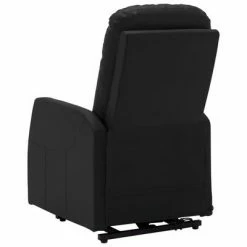 VidaXL Fauteuil inclinable Noir Similicuir 12 VidaXL Fauteuil inclinable Noir Similicuir -Fauteuils Soldes image 5 321366