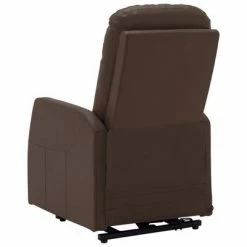 VidaXL Fauteuil inclinable Marron Similicuir 12 VidaXL Fauteuil inclinable Marron Similicuir -Fauteuils Soldes image 5 321368