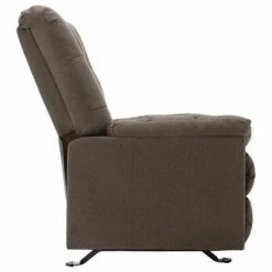 VidaXL Fauteuil inclinable Marron Tissu -Fauteuils Soldes image 5 321404