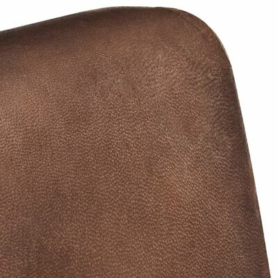 VidaXL Fauteuil Marron Cuir véritable 7 VidaXL Fauteuil Marron Cuir véritable – Image 5
