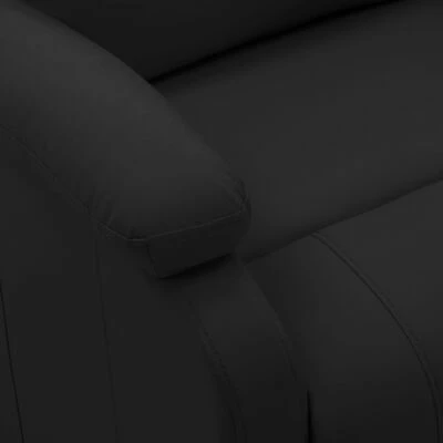 VidaXL Fauteuil inclinable Noir Similicuir 7 VidaXL Fauteuil inclinable Noir Similicuir – Image 5