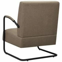 VidaXL Fauteuil Taupe Tissu -Fauteuils Soldes image 5 325743