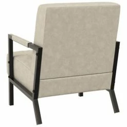 VidaXL Fauteuil Gris clair Similicuir -Fauteuils Soldes image 5 325755