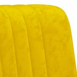 VidaXL Fauteuil Jaune moutarde Velours 12 VidaXL Fauteuil Jaune moutarde Velours -Fauteuils Soldes image 5 325765