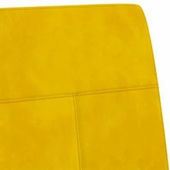 VidaXL Chaise cantilever Jaune moutarde Velours -Fauteuils Soldes image 5 325795