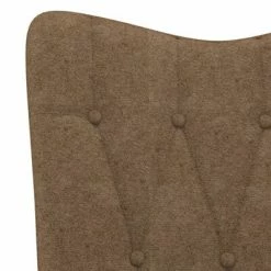 VidaXL Chaise de relaxation Taupe Tissu 12 VidaXL Chaise de relaxation Taupe Tissu -Fauteuils Soldes image 5 327598